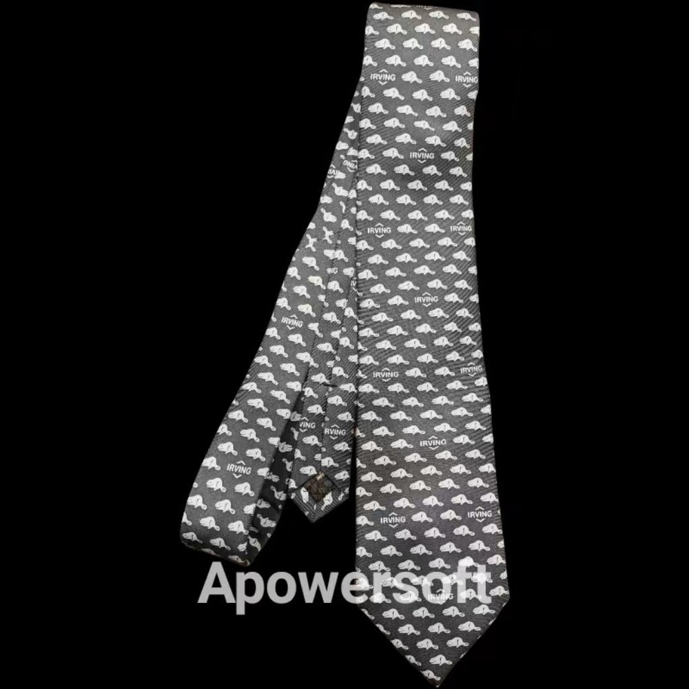 NWT Vineyard Vines Blue Beavers Silk Tie Custom Made For Irving Group